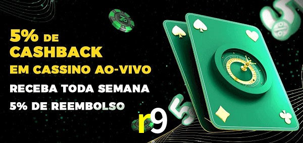Promoções do cassino ao Vivo r9
